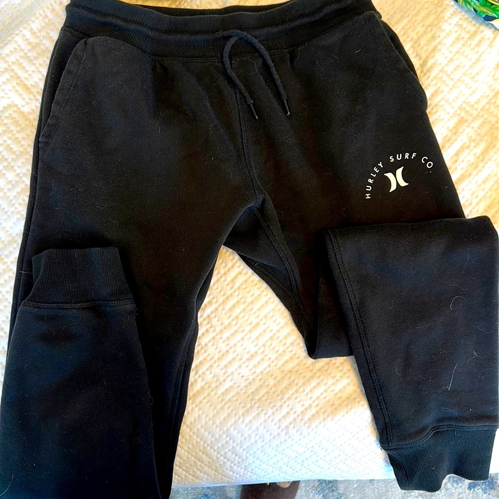 Black joggers